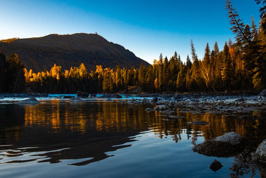 God's back garden-Kanas autumn scenery