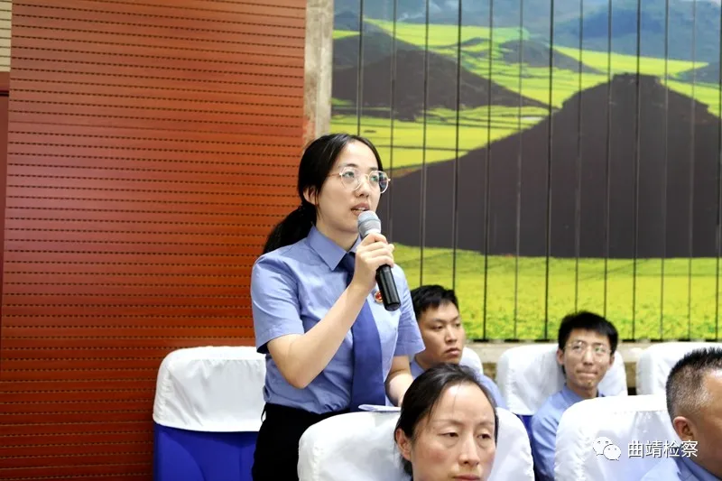 曲靖市人大、市检察院联合举办“学史崇德”道德讲堂