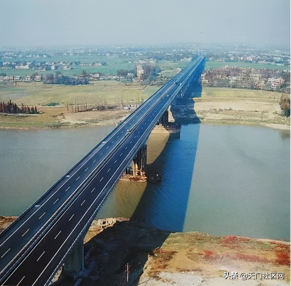天门是汉江大桥最多的县市