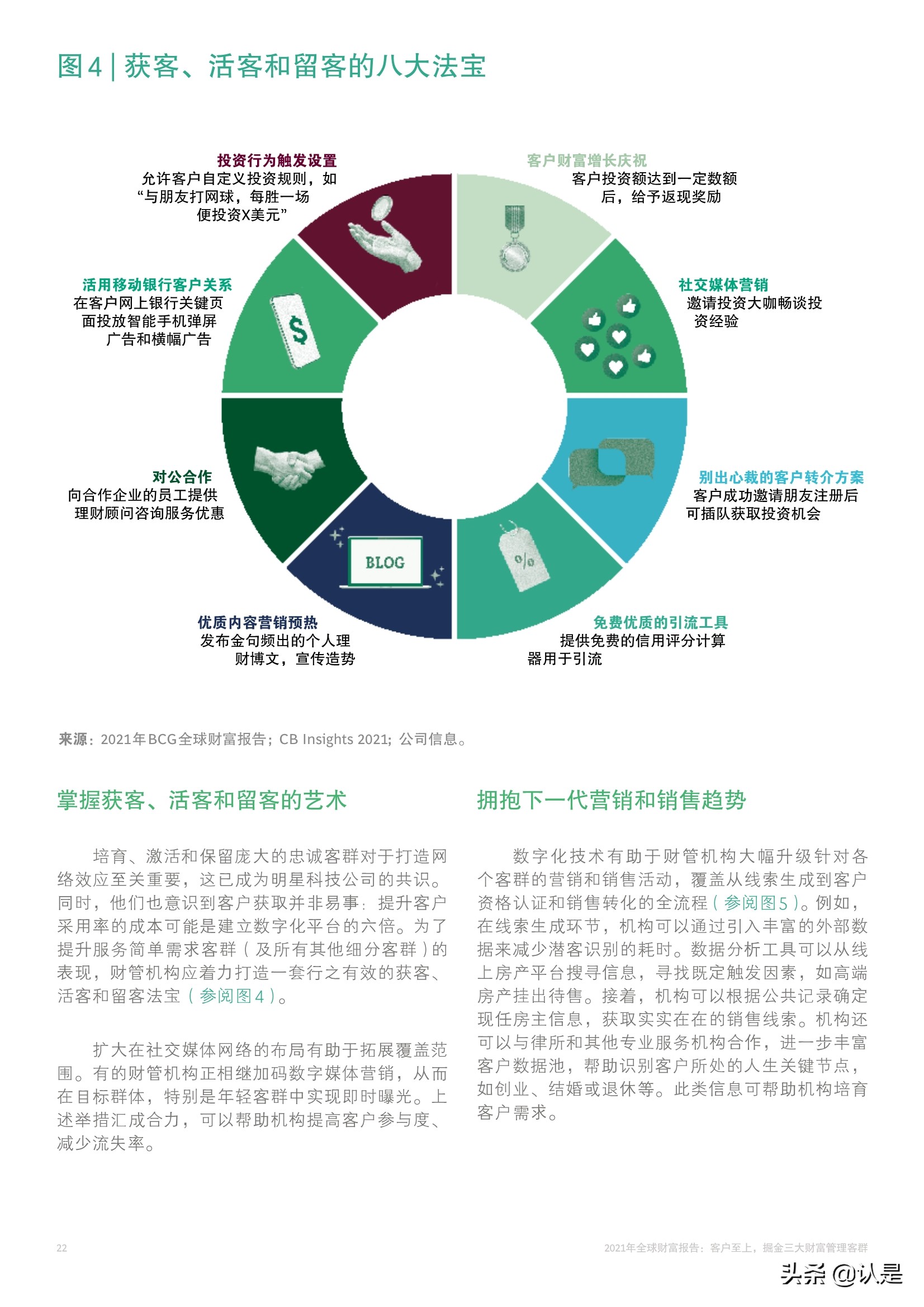 BCG2021年全球财富报告：客户至上，掘金三大财富管理客群
