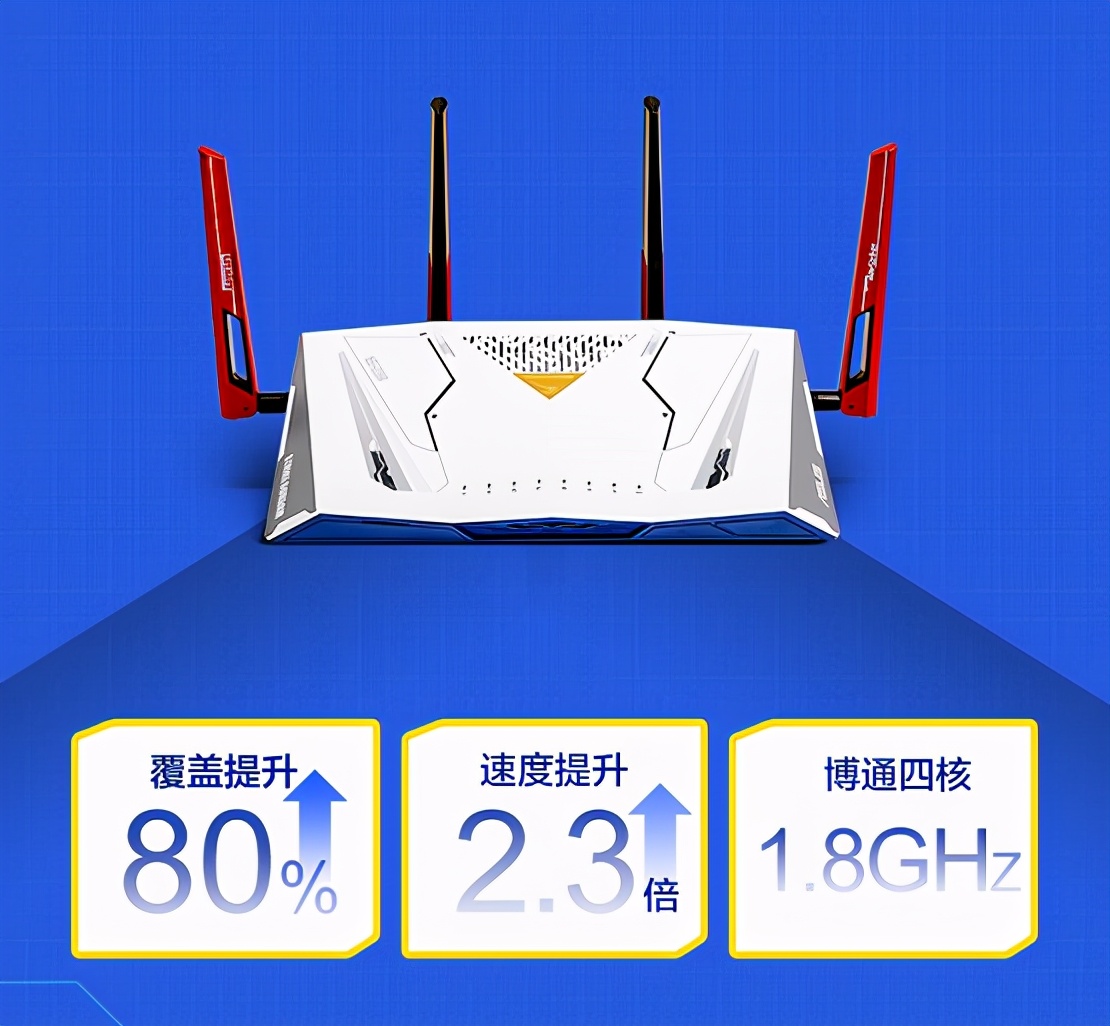 值得入手的WiFi6路由——华硕AX88U×强袭高达SEED限量版