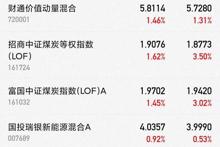 9月9日基金股票里面的白酒医疗新能源，半导体，煤炭，化工看法