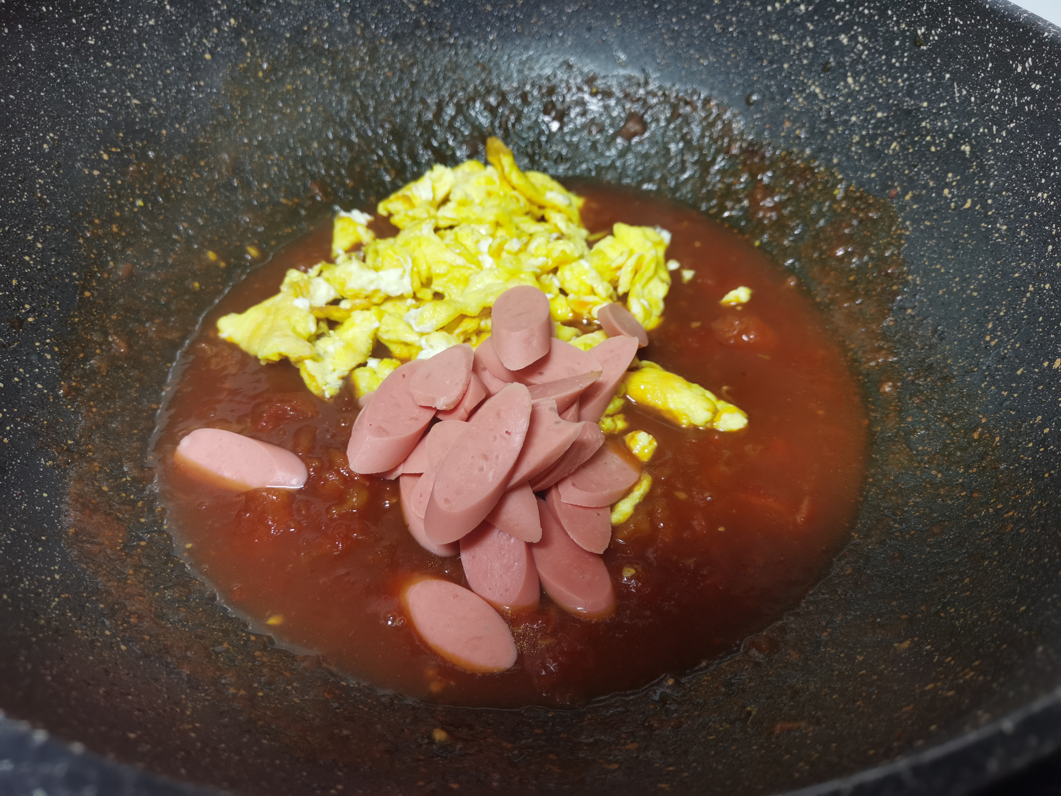 图片[8]-番茄火腿鸡蛋面做法步骤图 8分钟搞定怎么吃也不腻-起舞食谱网