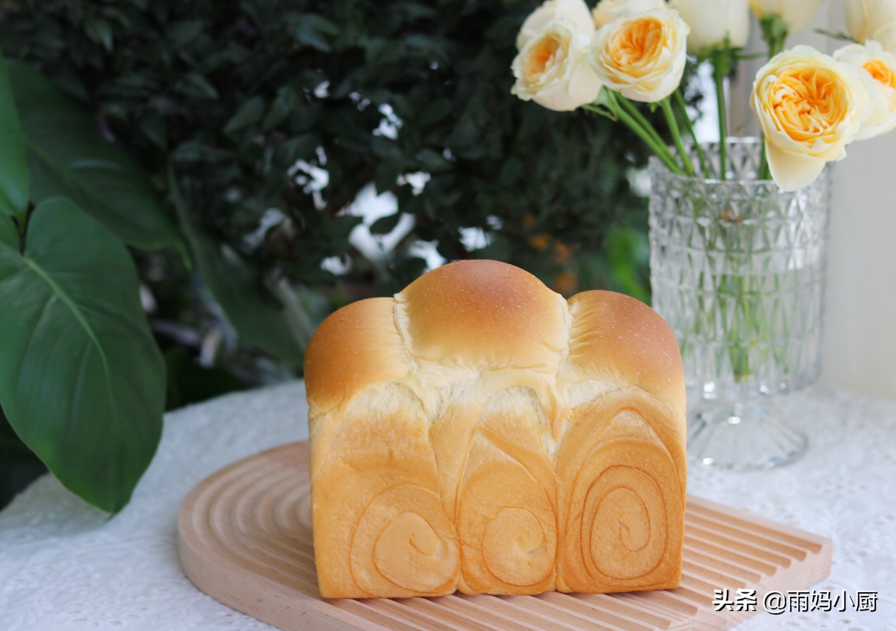 手残党也可以1次成功的手撕吐司，奶香浓郁又拉丝，手撕吃真香