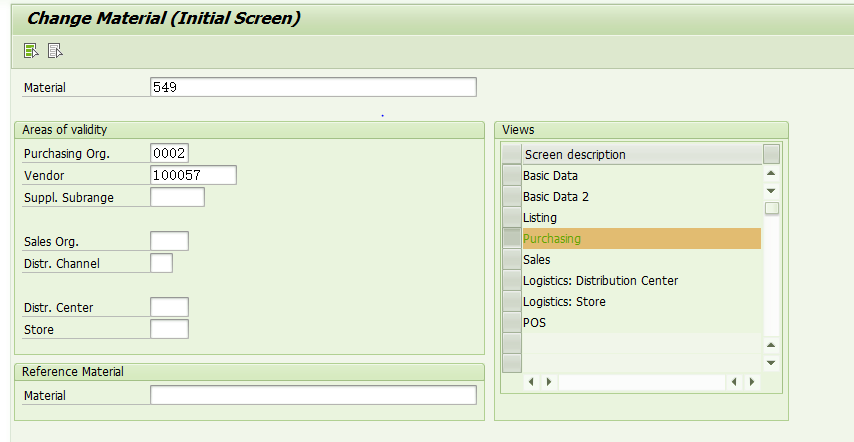 SAP RETAIL MM42裡可以順便維護一下Source List