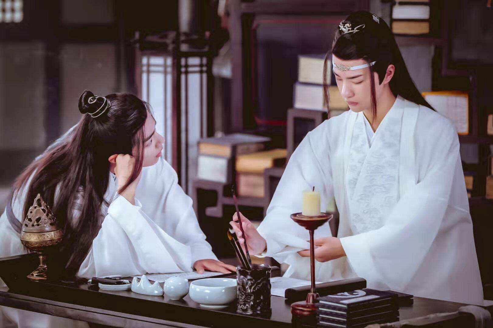 盘点陈情令中魏婴蓝湛的四次对打，四次之后终身相守在一起