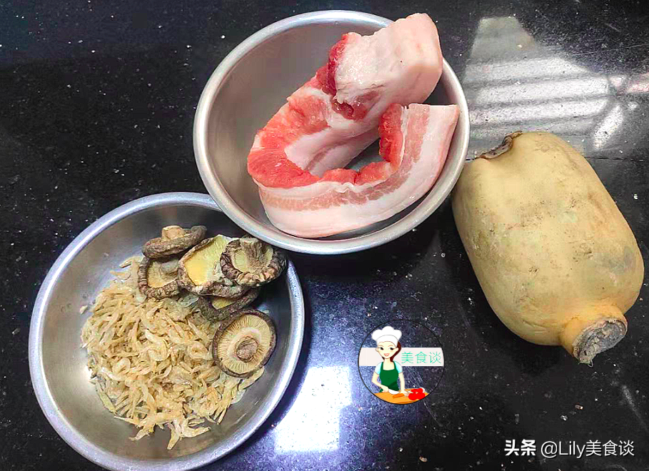 图片[4]-冬菇莲藕饼做法步骤图 儿子爱吃-起舞食谱网