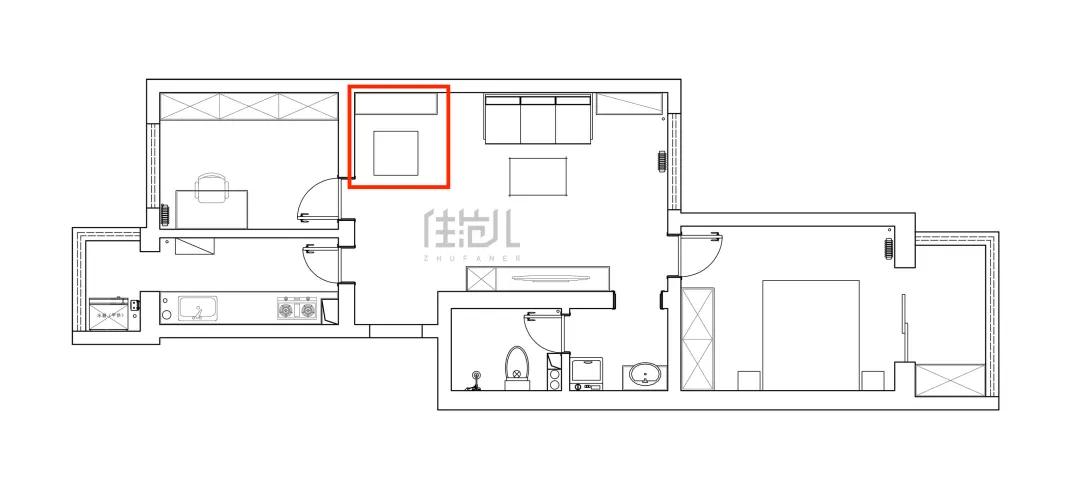 62m²显大超100m²，最适合普通中国家庭的风格，没有之一