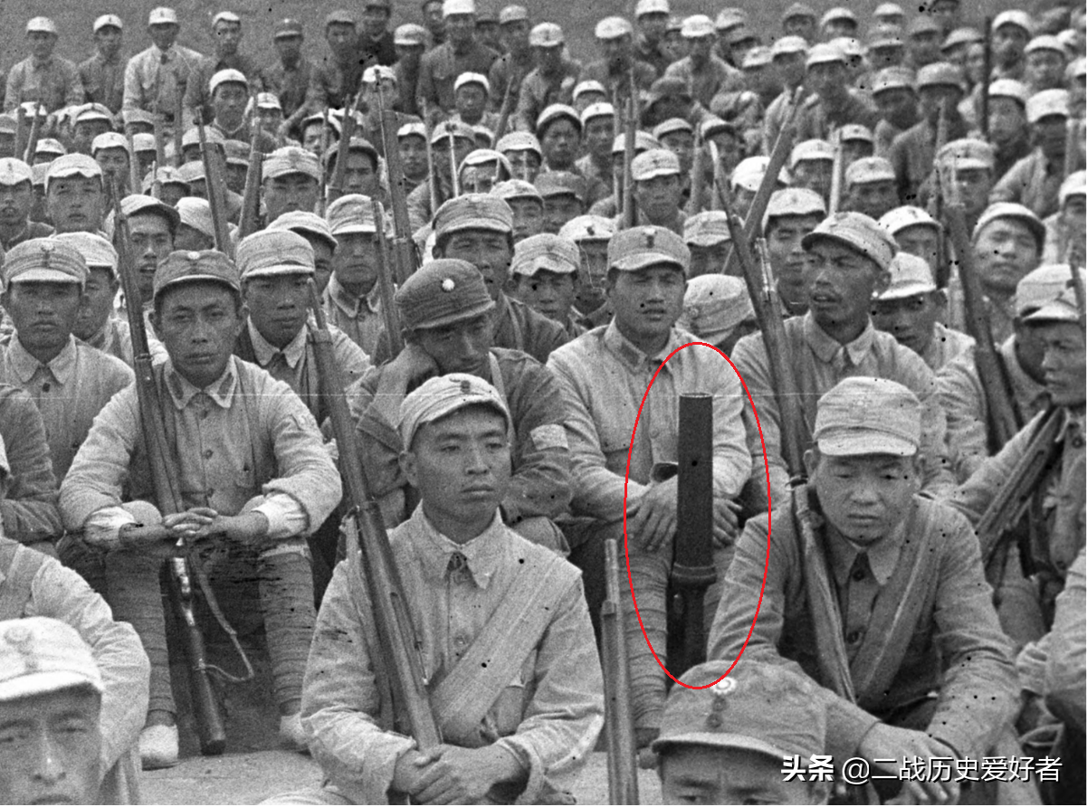 这才是八路军主力，三八大盖、掷弹筒一应俱全