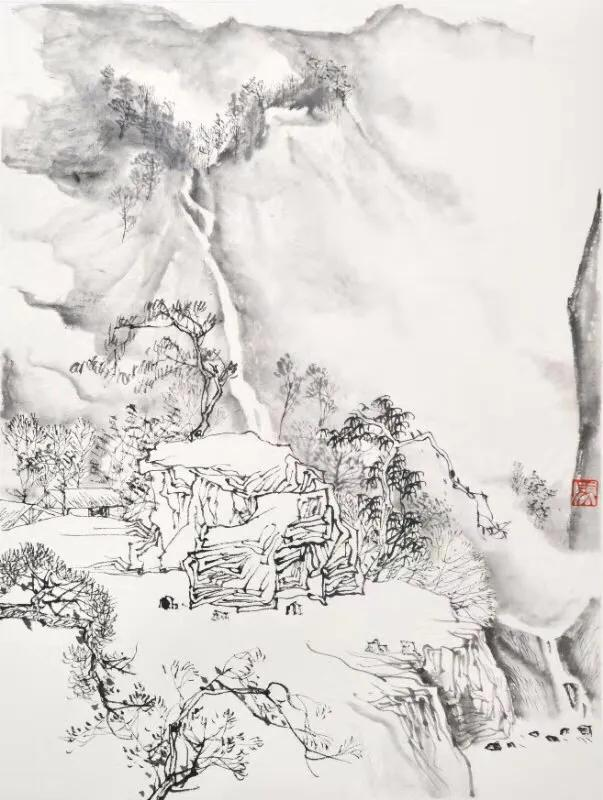 轻点彩墨    情趣丛生——著名画家马新辉花鸟山水雅赏