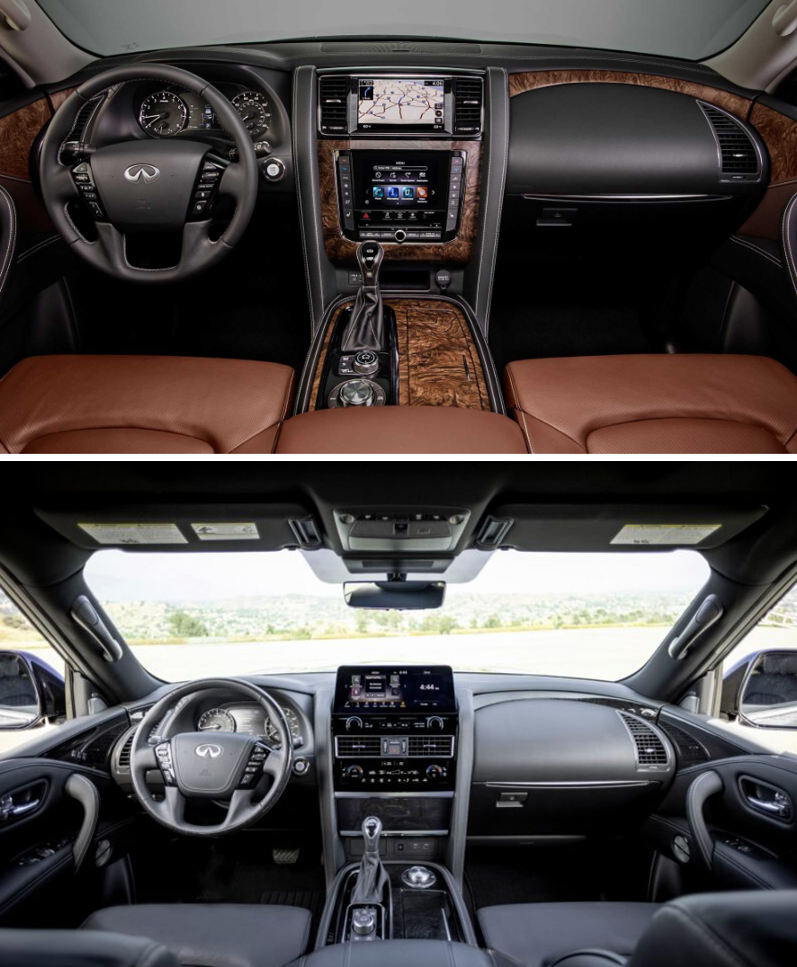 内饰反向升级! 英菲尼迪新款qx80正式发布