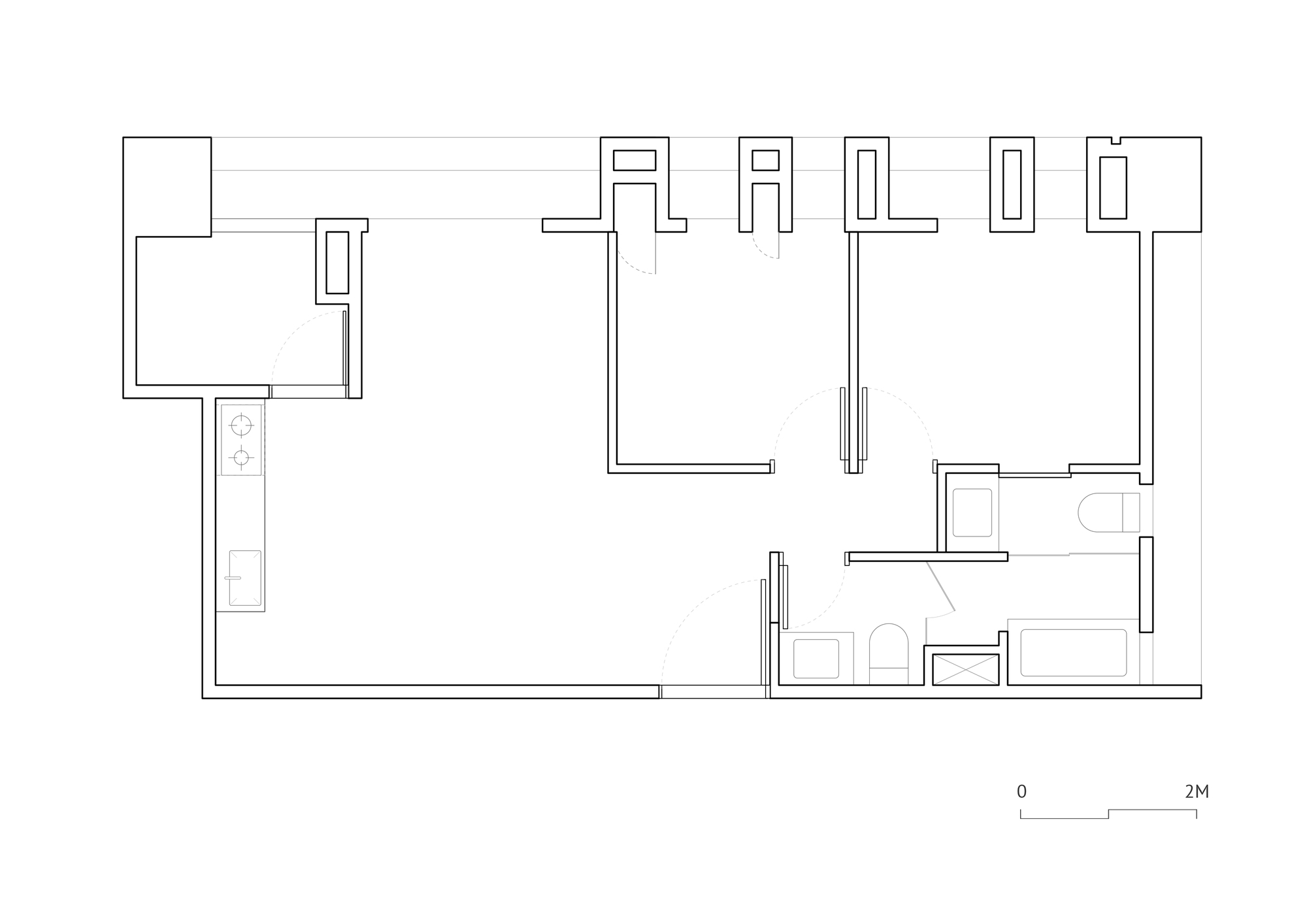 多环形流线玩转45m²公寓，小家秒变健身房