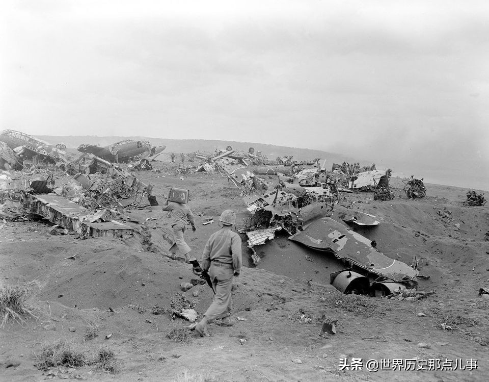 10张罕见二战老照片：真实的硫磺岛之战现场多惨