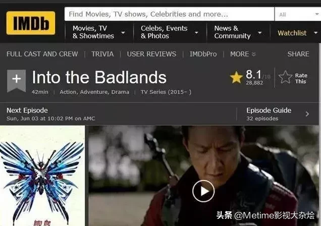 吴彦祖担当主演的美剧《荒原》根据中国四大名著《西游记》改编