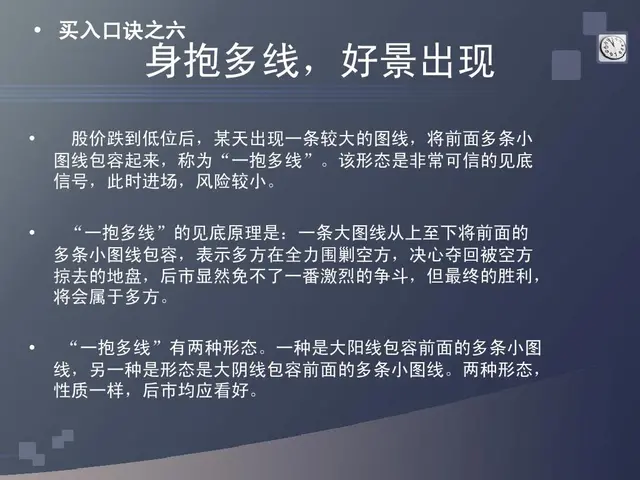 股票口诀图解一（买入口诀）