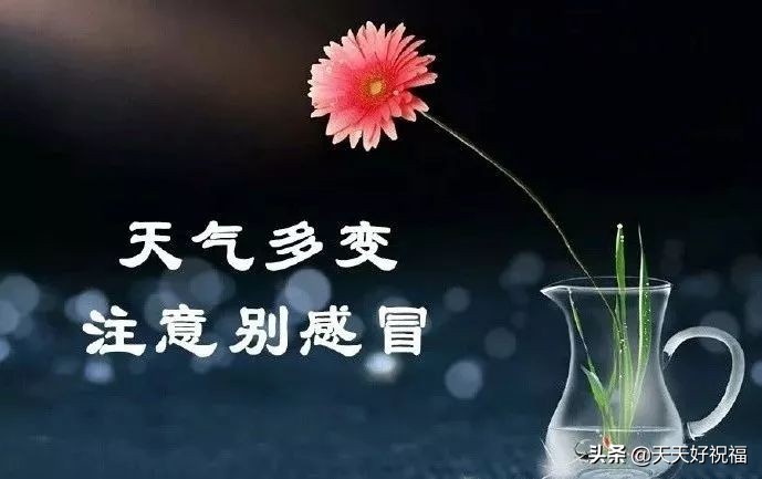天气降温关心简短句子 简单天气冷关心的话语图片