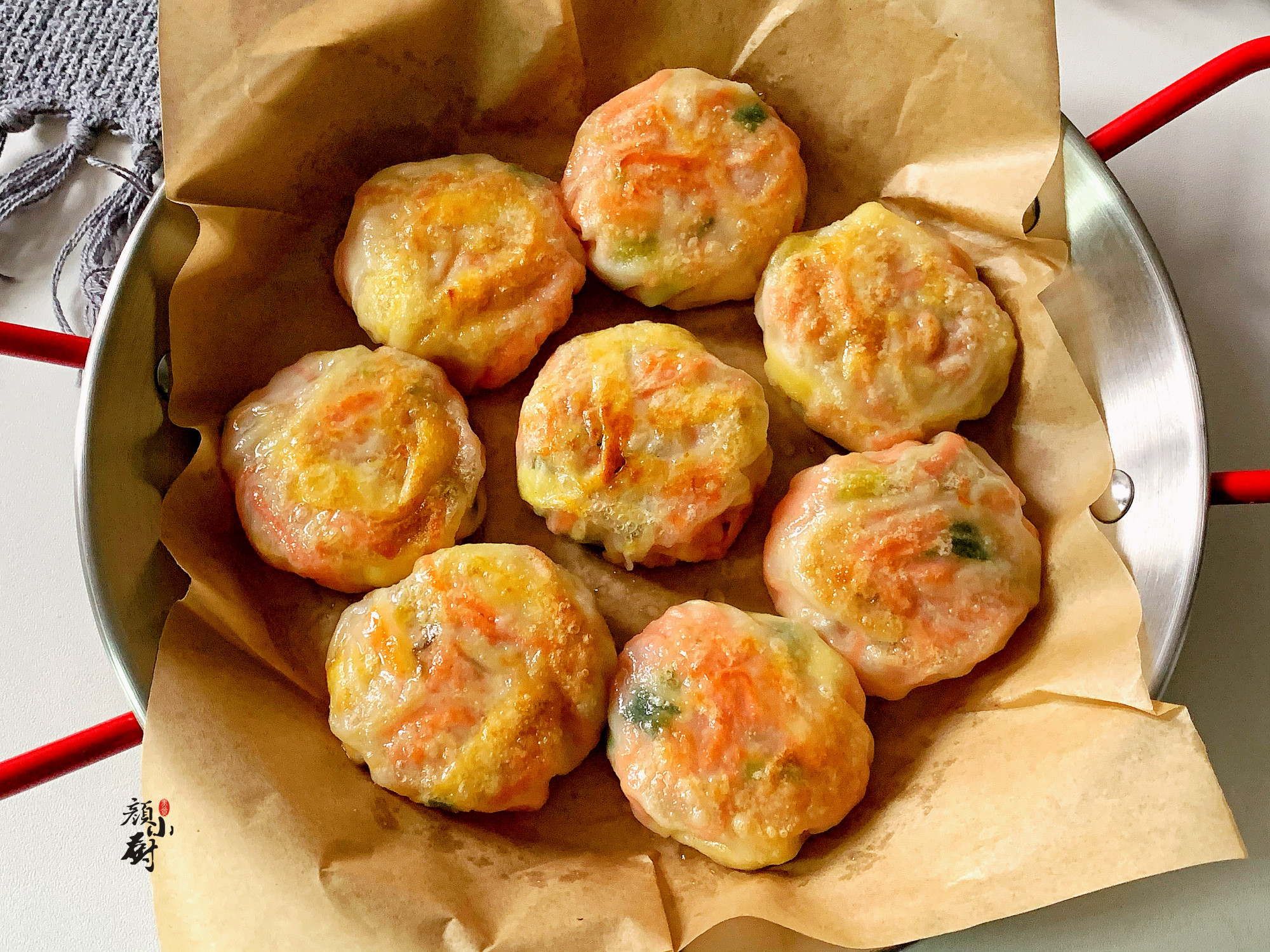 早餐，我常做這個吃，食材買來包上餡煎一煎，真美味