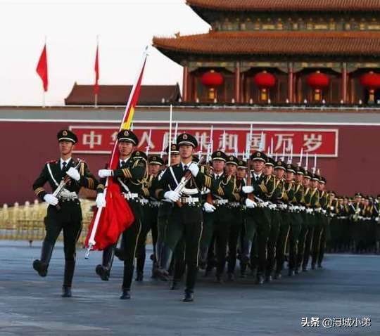 各时期中国仪仗兵