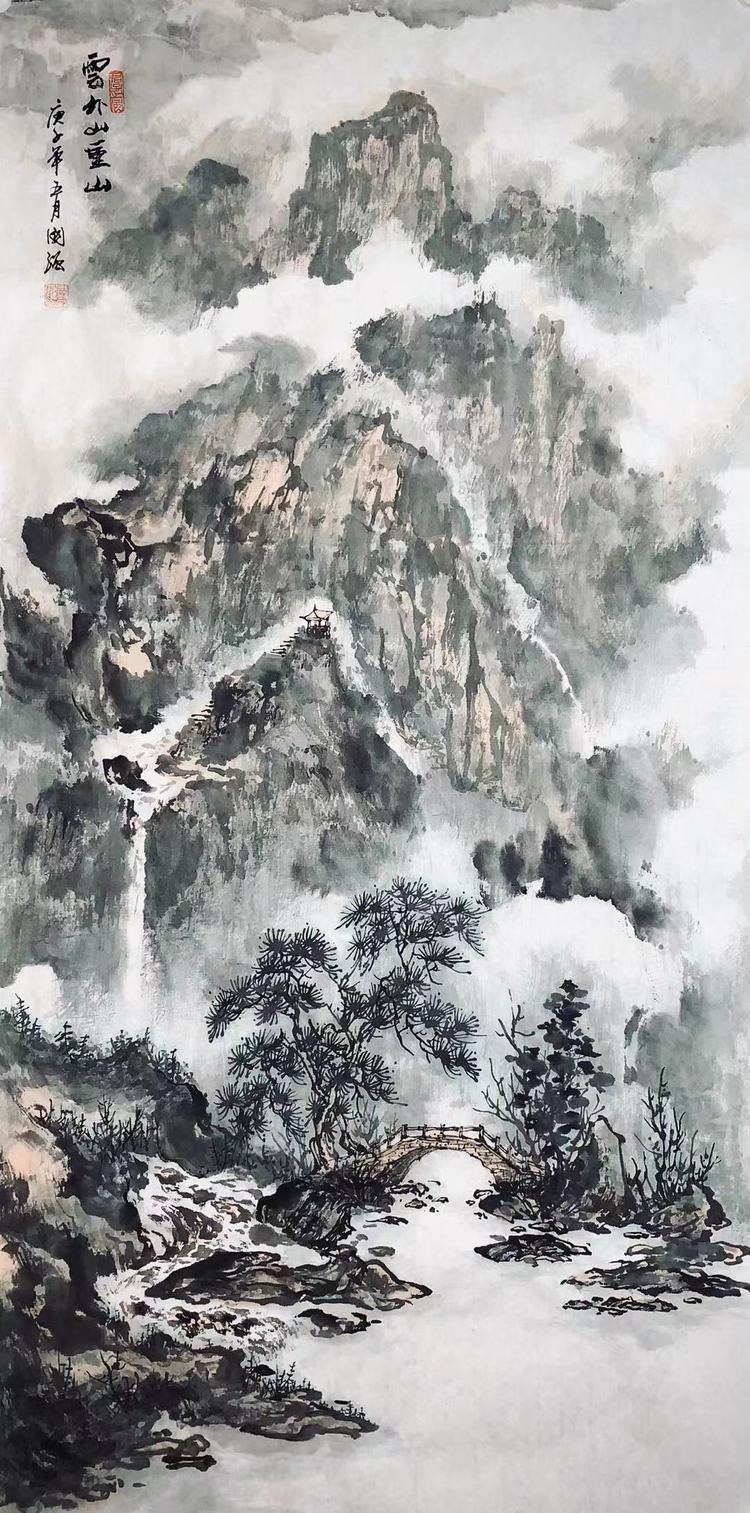 书画家陆国强——我心中的山水