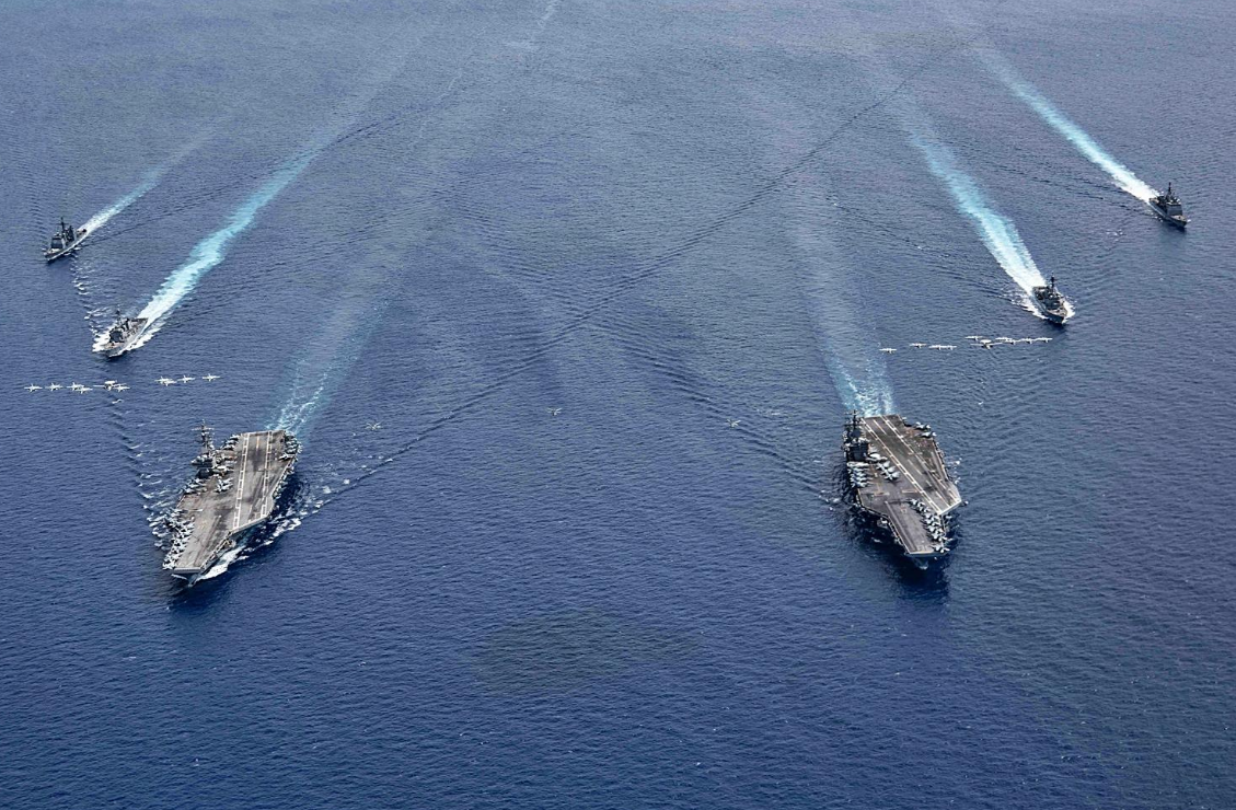 美军冷战做法玩上瘾，太平洋上造战场，海军特遣部队能对付中国吗