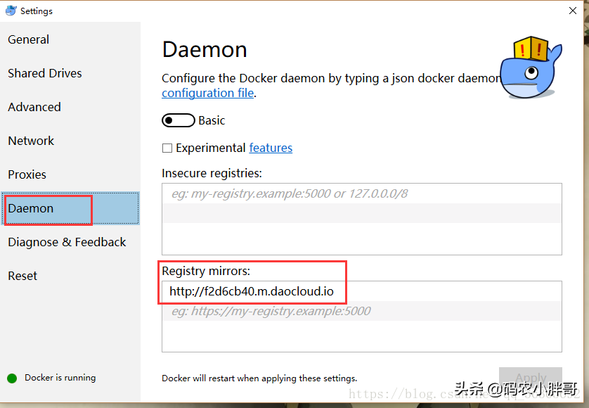 十几分钟搞定docker在win10下安装