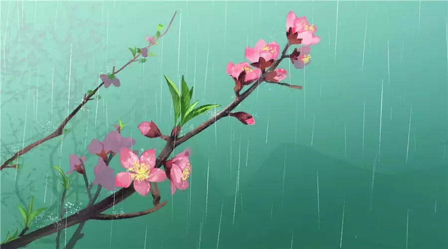 描写天气的唯美诗句 露从今夜白,月是故乡明图片