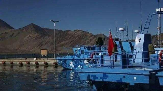 印军班公湖部署美制快艇，和我巡逻艇差距太大