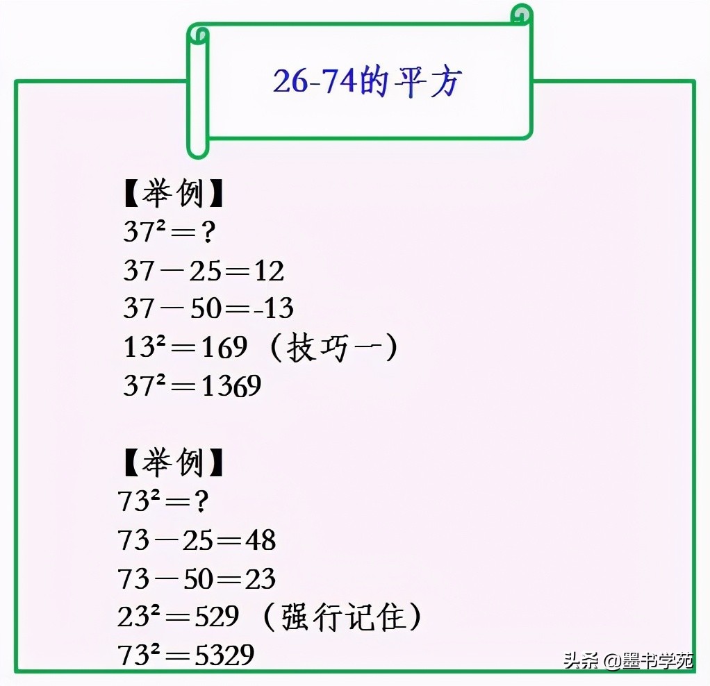 退休老教师坦言 这个速算口诀 给孩子珍藏 运算速度堪比计算器 墨书学苑 Mdeditor