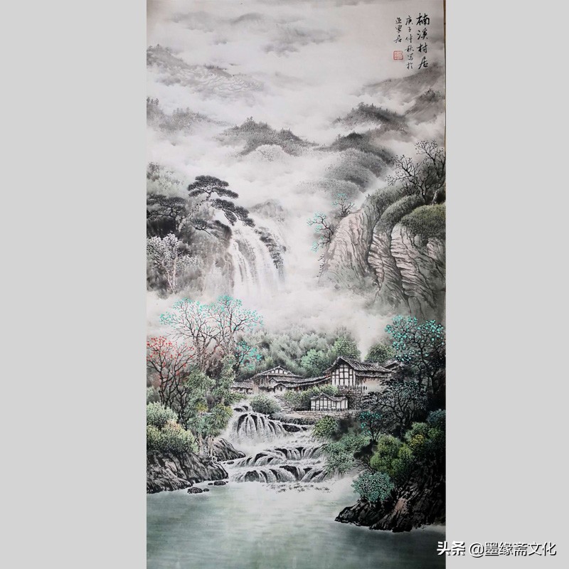 郑宗用山水画作品欣赏