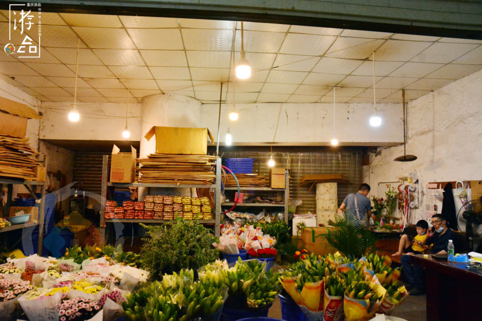 “漂在”重庆码头边的花市：位置偏僻环境差，但价格是主城最低的
