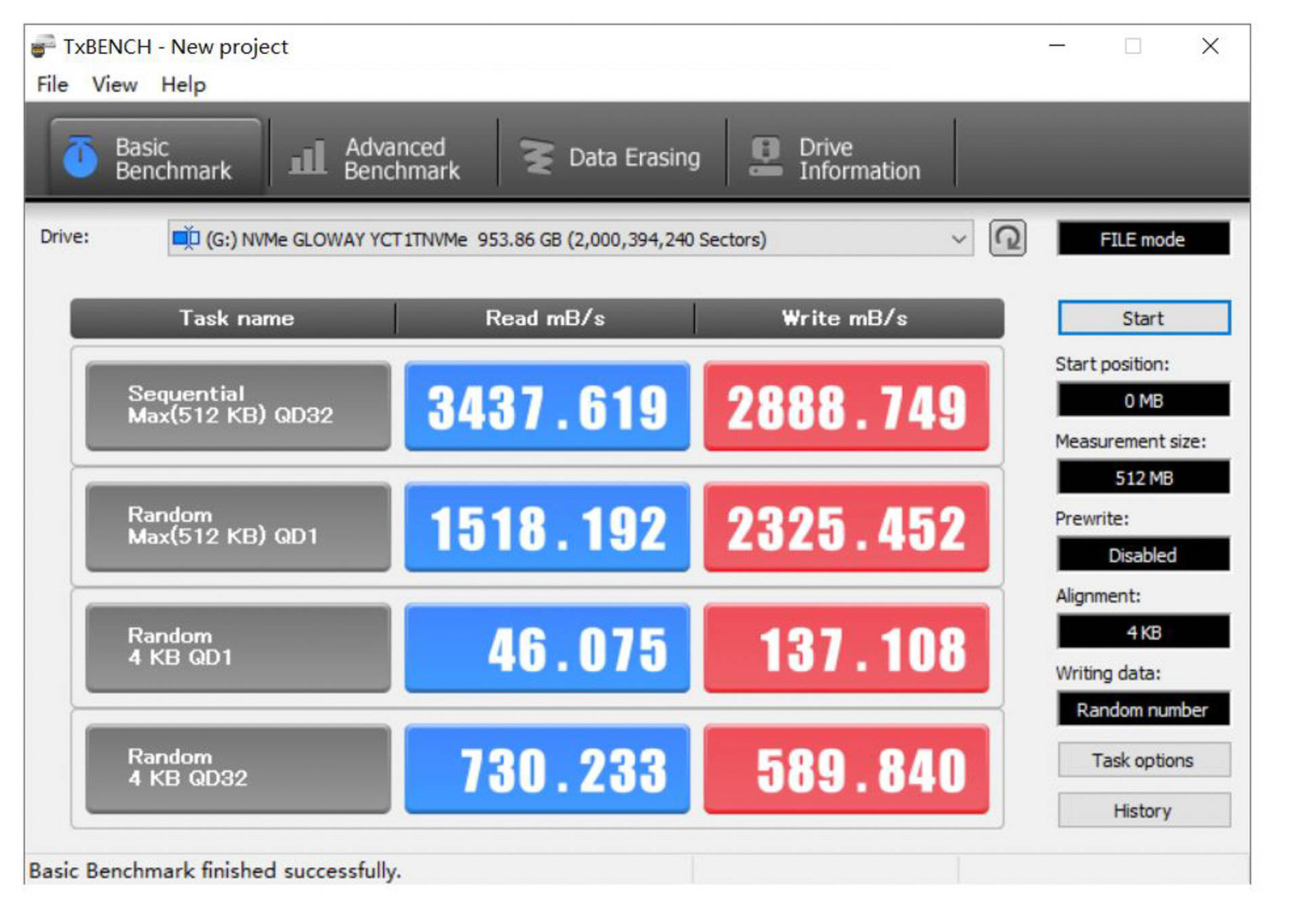 1TB纯国产NVMe SSD，实测性能，结果鹤立鸡群