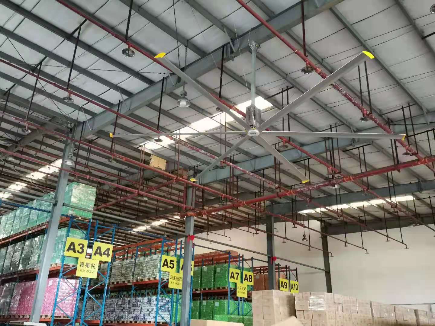 大型工業(yè)大吊扇都合適安裝在哪些地方場(chǎng)所呢？