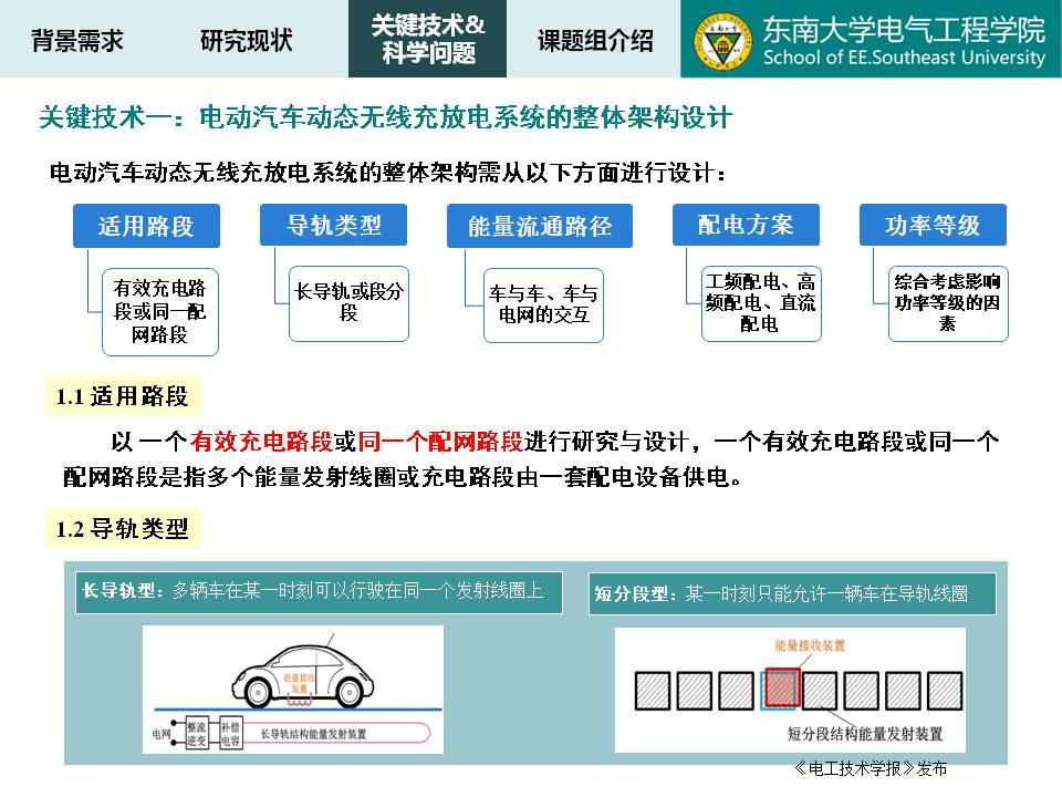 東南大學譚林林副教授：電動汽車動態(tài)無線充放電技術及應用探討