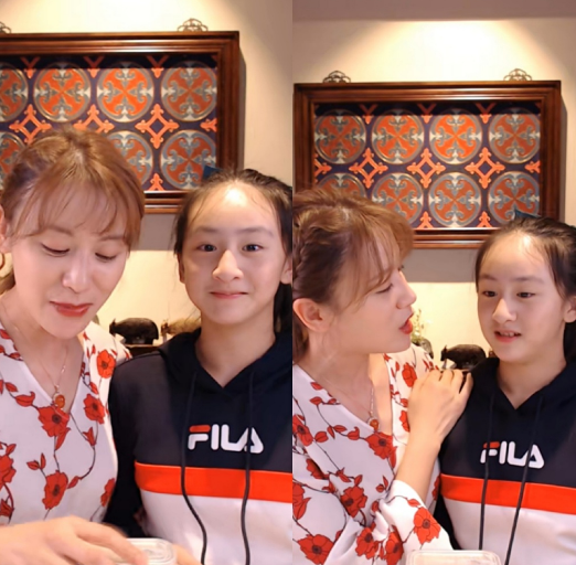 田亮一家四口旅游，12岁森碟暴风长高，身材健壮练出运动员身材