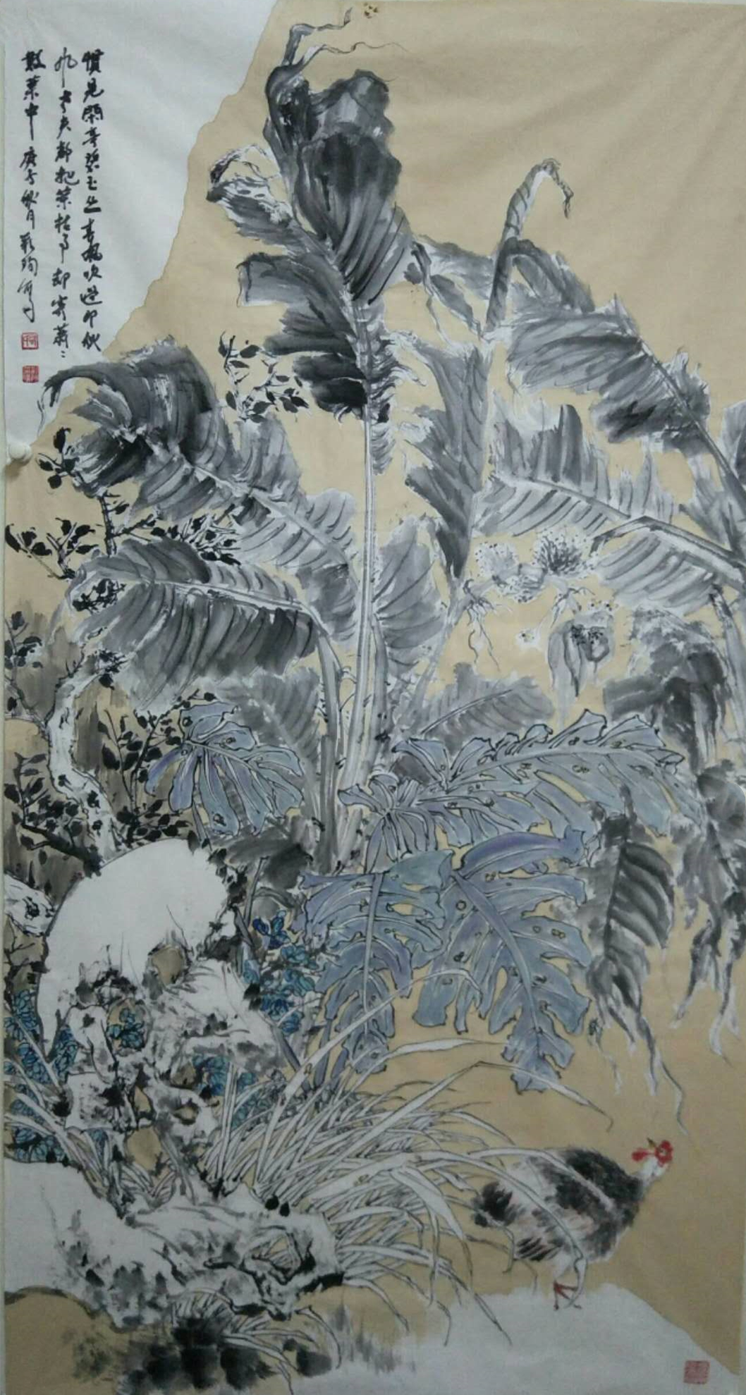 山水画|平分秋色，阳阳说画国庆中秋书画展——盛世赞歌