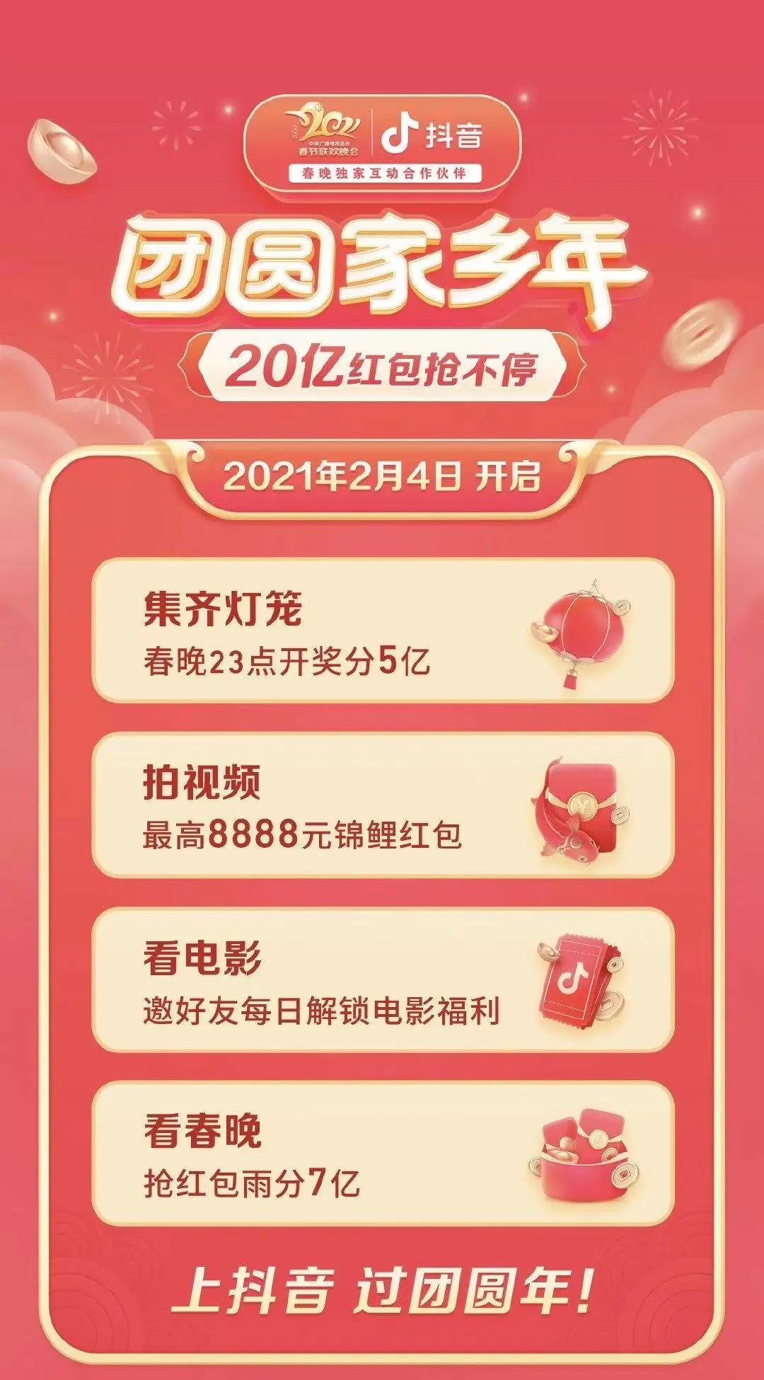 「抖音」的春节档不应只抢一场红包 | 产品观察