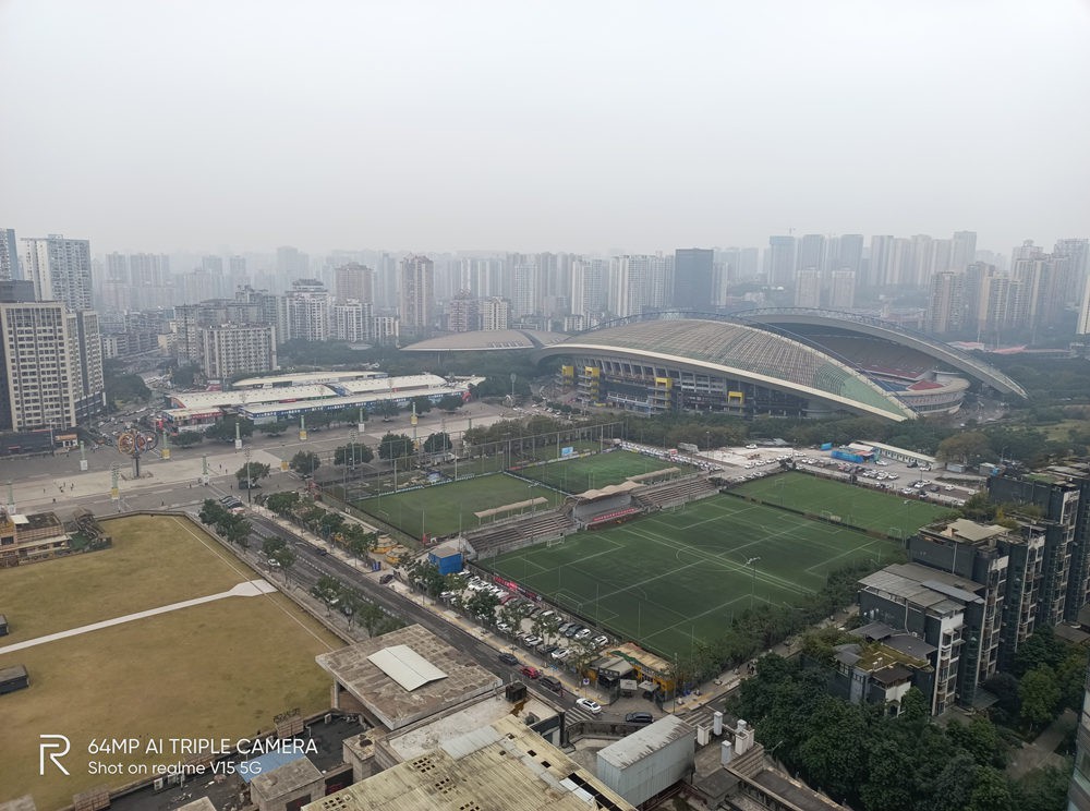 50W shows tide full a country " bright and beautiful carp " Realme is true my V15 evaluation