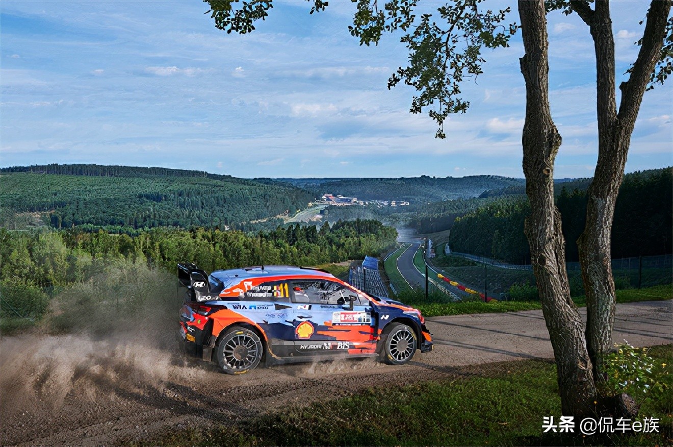 现代汽车WRC车队实力尽显 包揽2021 WRC比利时站冠亚军