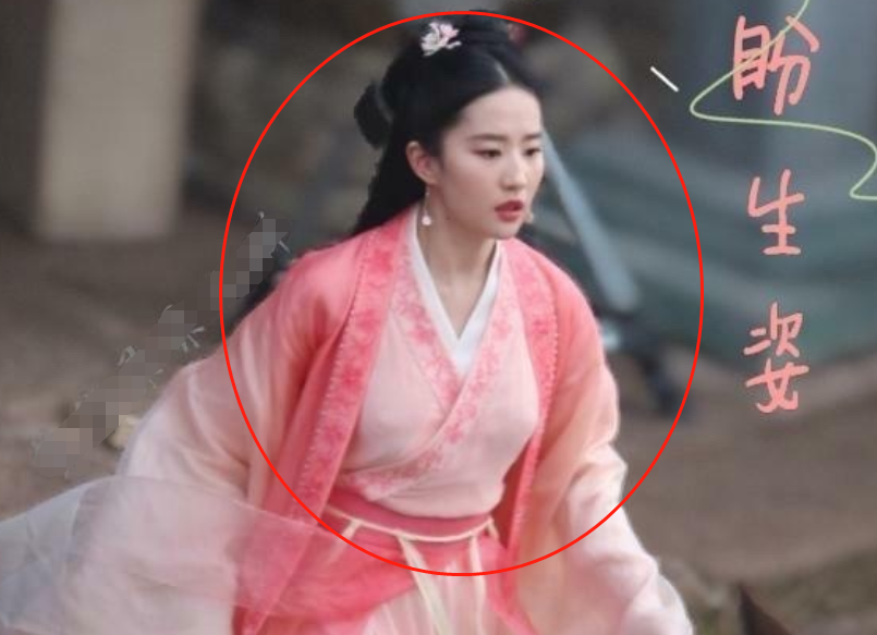" dream Hua Lu " pass a road to appear again, yi Fei of Chen Xiao Liu pulls a hand to illuminate, her fairy of modelling of woman pink garment