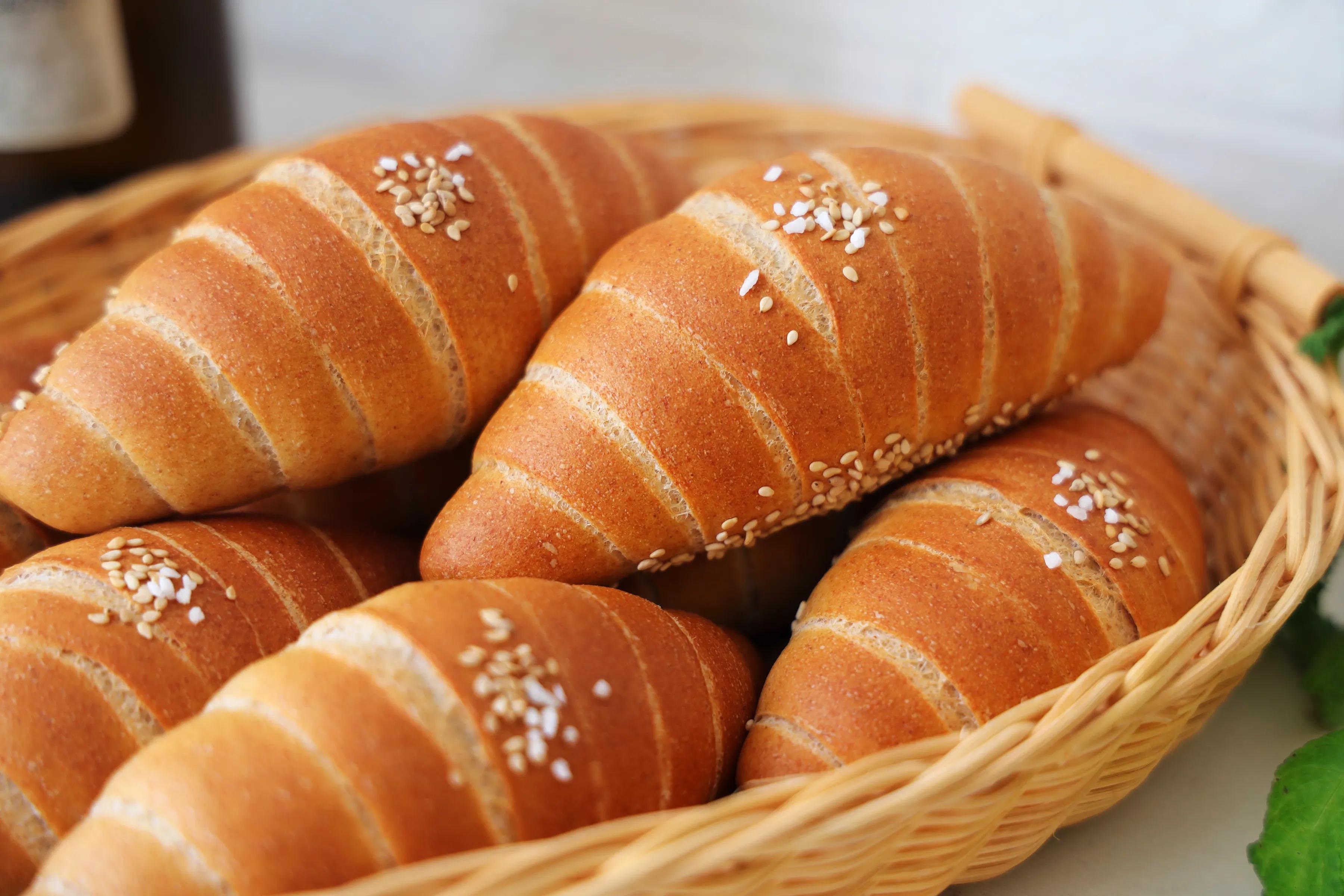 早餐最爱的日式海盐面包，脆脆的表皮，柔软的内心，一吃就上瘾