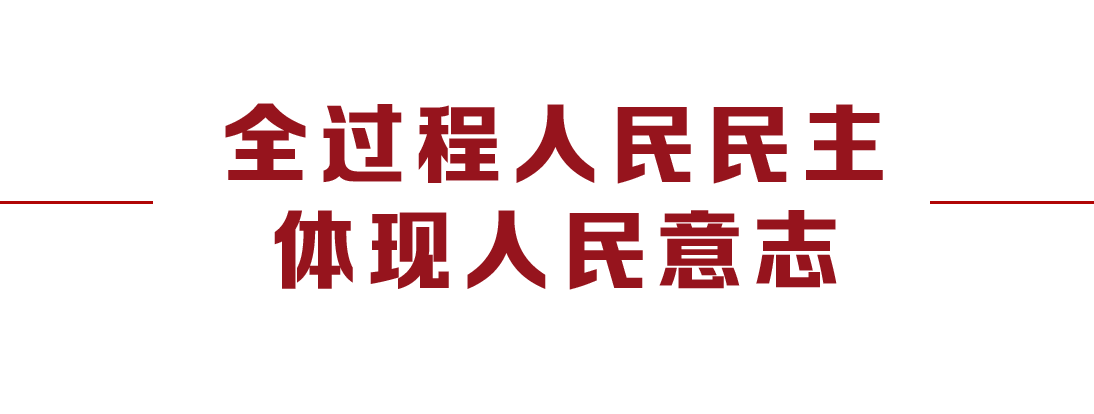 大党丨人民的事人民议 人民的事人民定