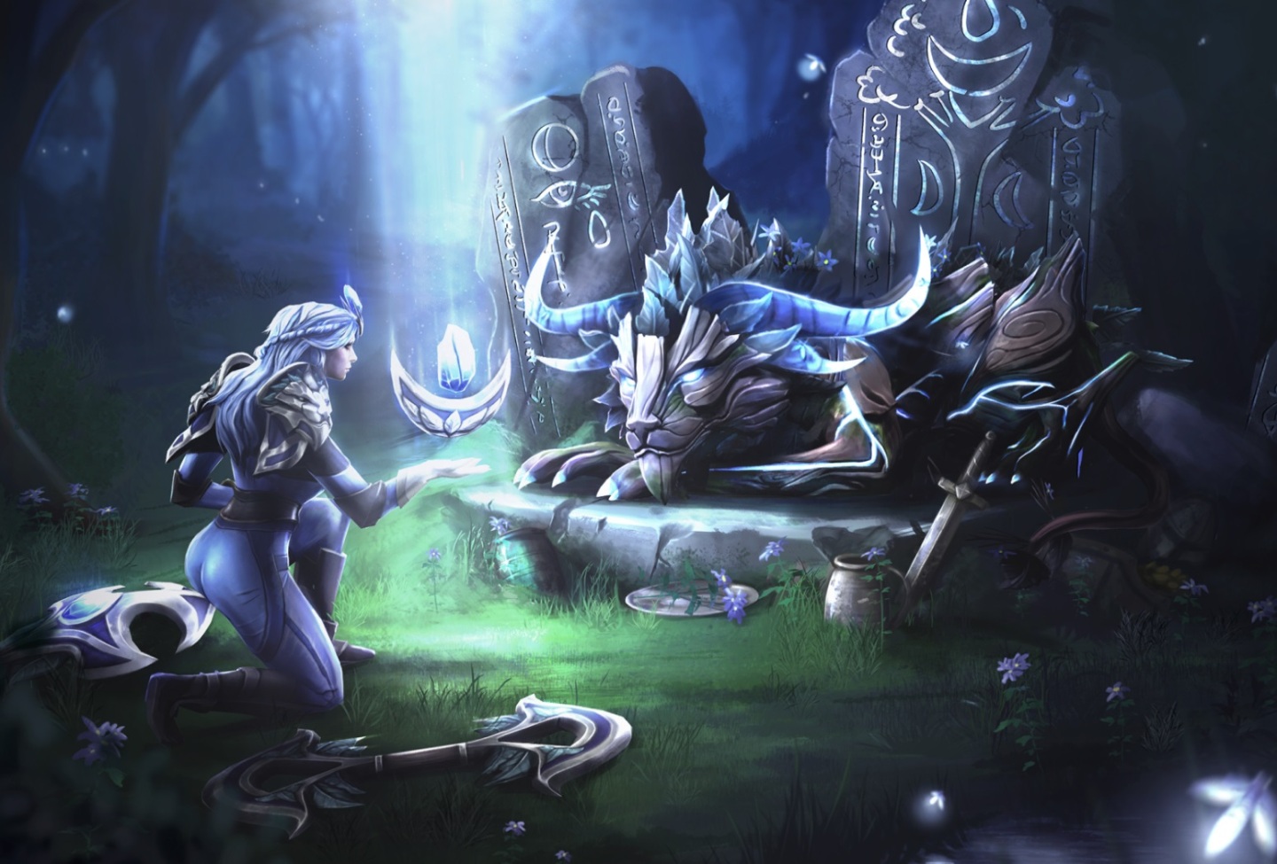 DOTA2饰品推荐——露娜月陨
