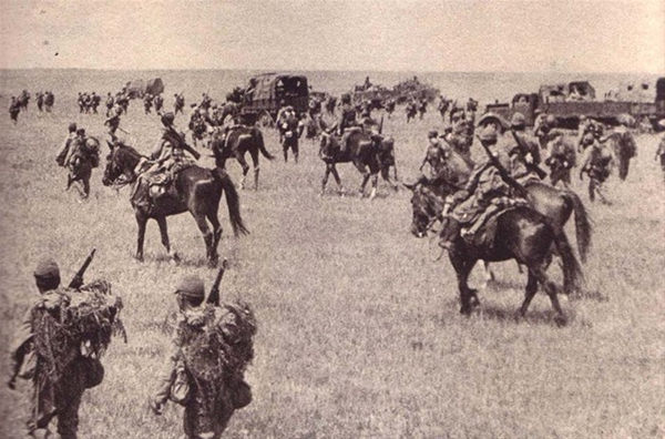 苏日军队在中蒙边境的诺门坎升级战