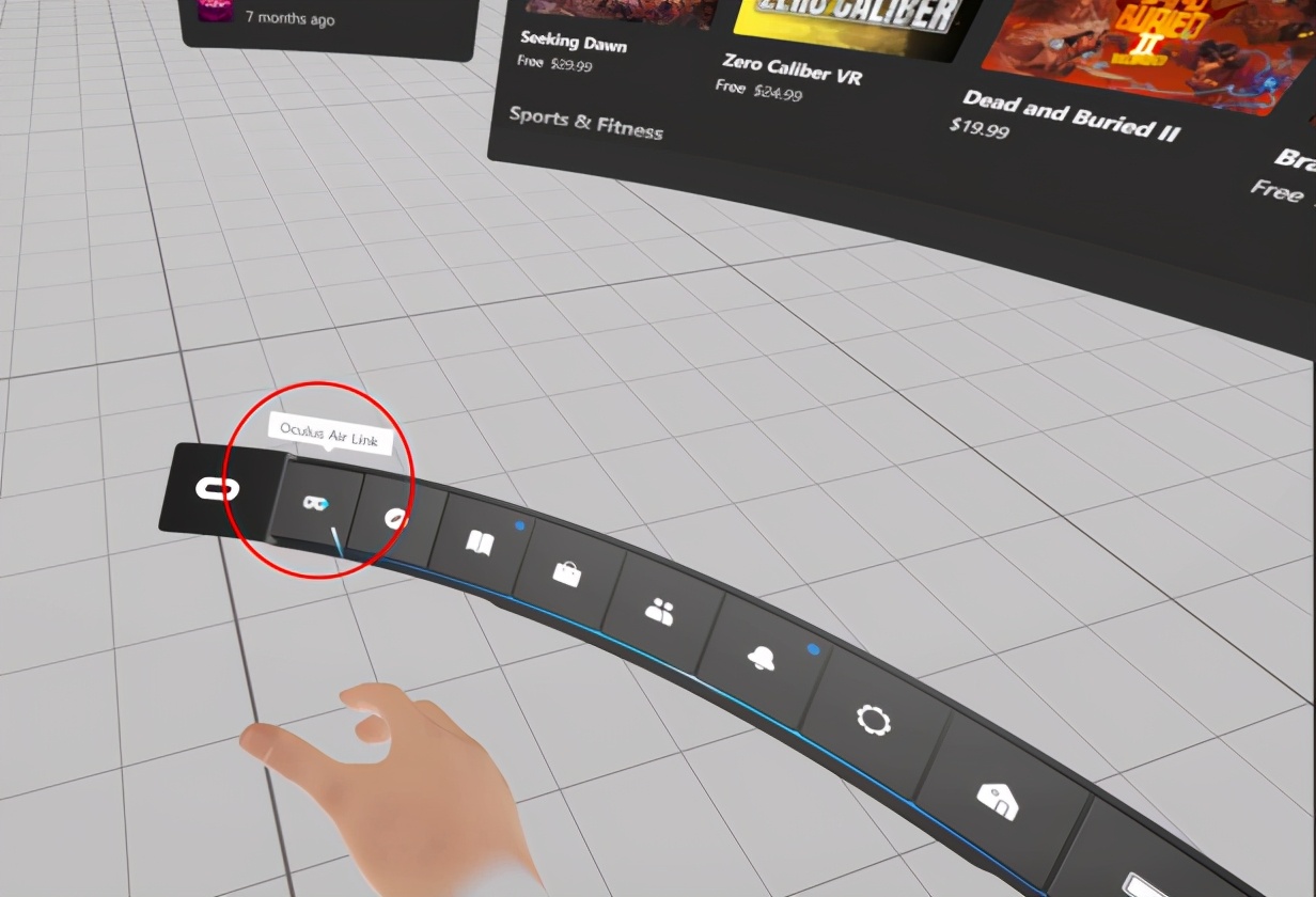 Oculus quest для пк. Airlink Oculus Quest 2. Oculus Quest 2 линк. Oculus Quest Air link. Link Oculus меню.