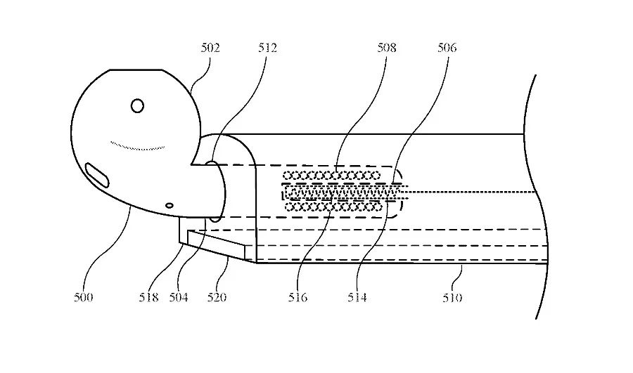 The apple can is the hand housing that AirPods charges in research and development