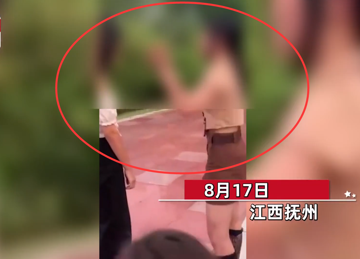 扇耳光踢下体江西一花臂女孩带头群殴另一女孩警方6人