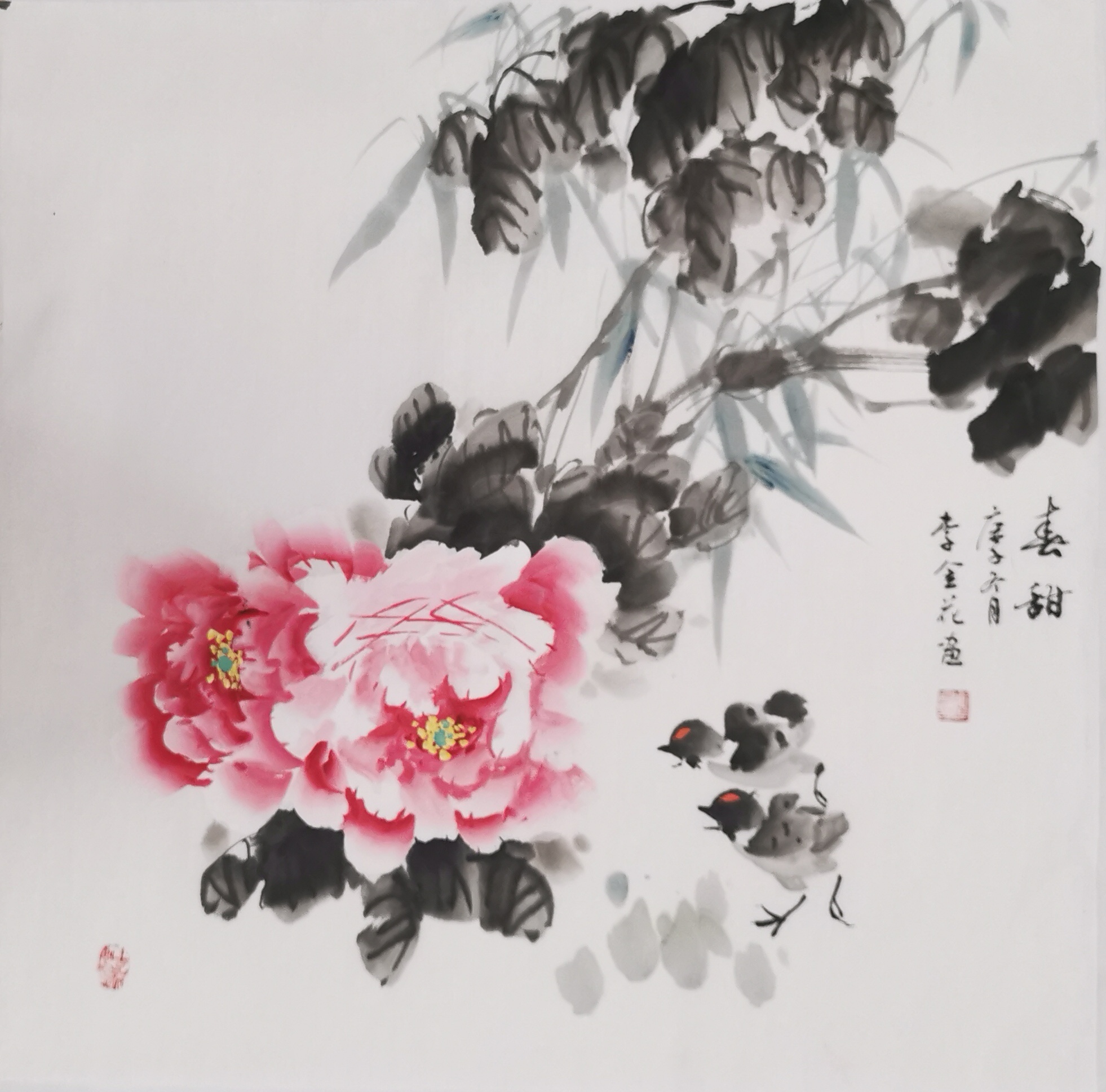 画家李金花老师作品选