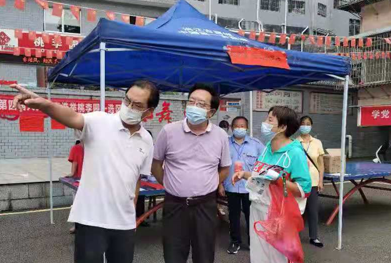 劉志良深入洪江區督導區鄉人大換屆選舉工作