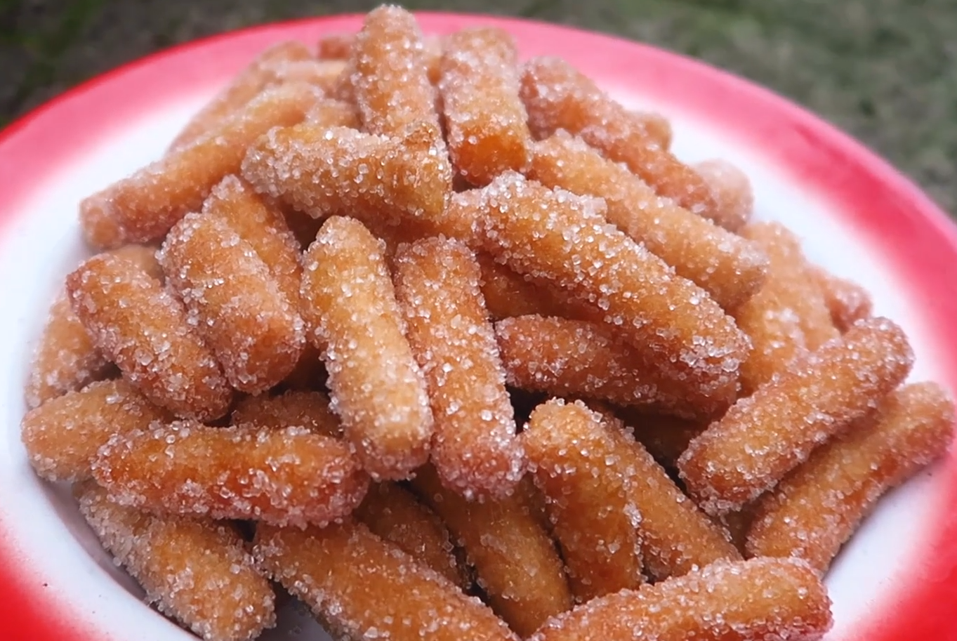 真正的老式江米條，步驟要點詳細，香甜酥脆，吃出小時候的回憶