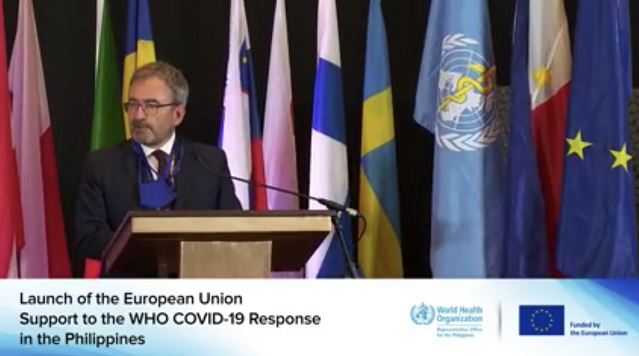 助力菲律賓抗擊疫情歐盟將向菲律賓贈款1.3億比索
